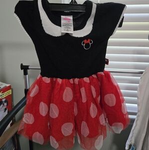Disney Black and Red Polka Dot Dress Costume